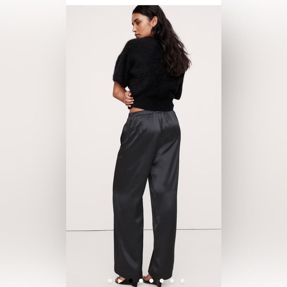 Elegant Black Wide Leg Pants